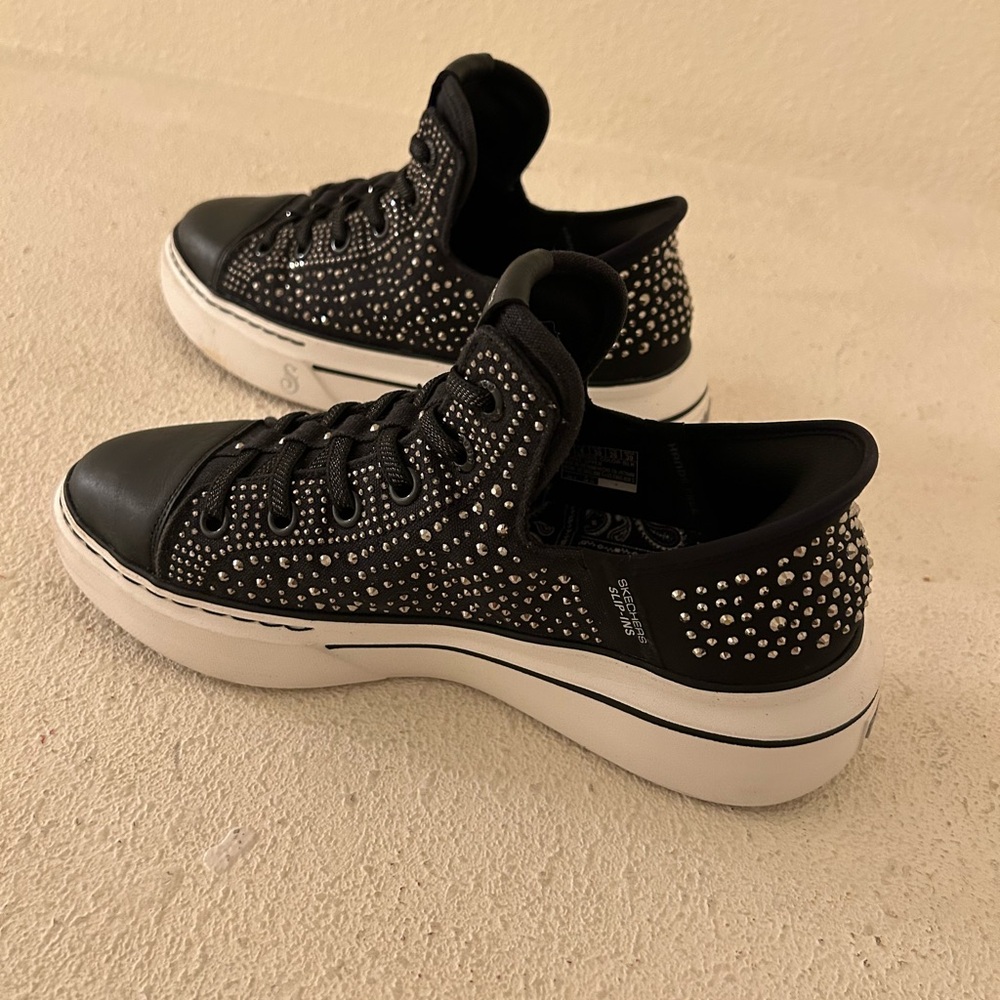 Sketchers Slip Ins Snoop Dogg Edition Studded Women's Sneakers